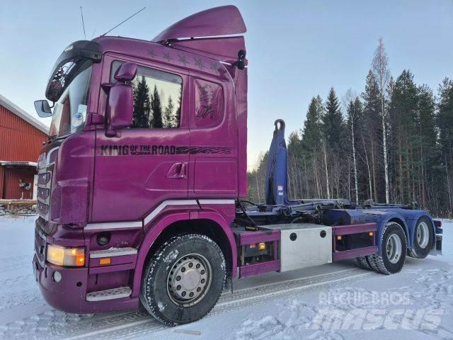 Scania R 560 Hákový nosič kontajnerov