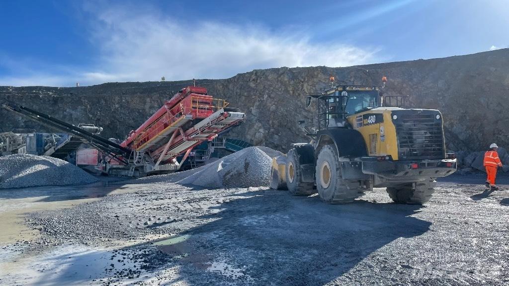 Komatsu WA480 Kolesové nakladače