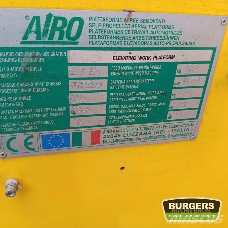 Airo XL 19E Nožnicové zdvíhacie plošiny