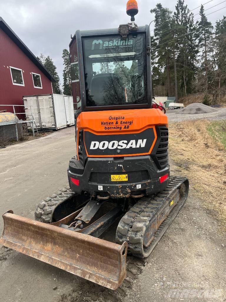 Doosan DX27 Mini rýpadlá < 7t