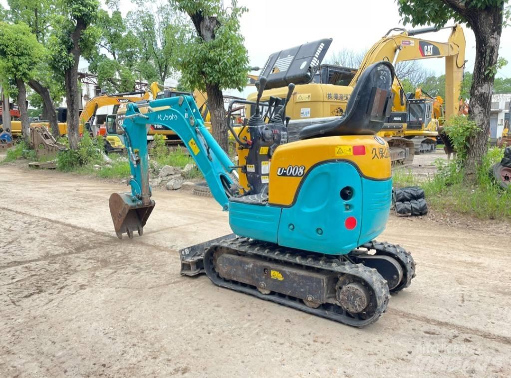 Kubota U 008 Mini rýpadlá < 7t