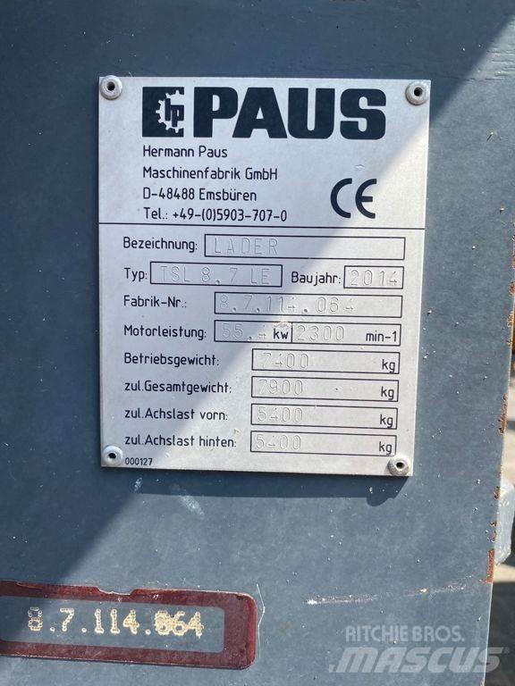 Paus TSL8.7 Kolesové nakladače