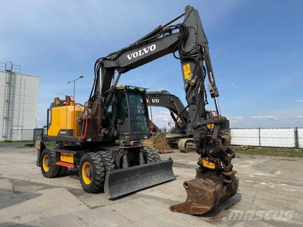 Volvo EWR150E Kolesové rýpadlá