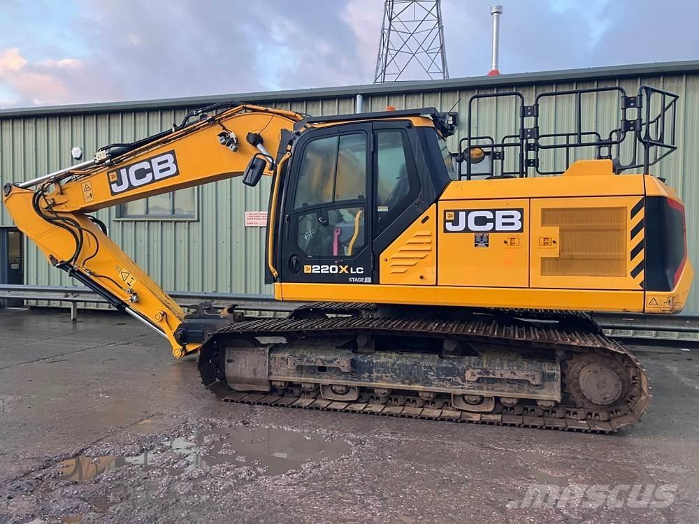 JCB 220 X Series Pásové rýpadlá