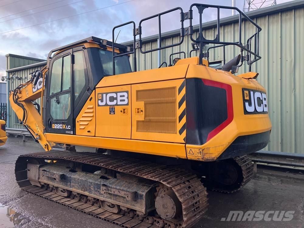 JCB 220 X Series Pásové rýpadlá