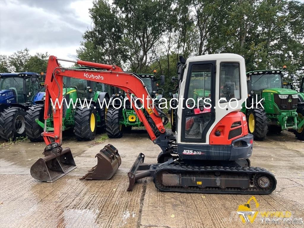 Kubota U 35-3 A Mini rýpadlá < 7t