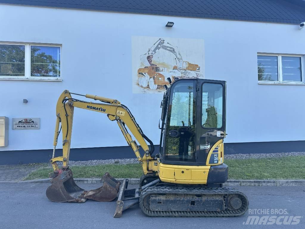 Komatsu PC 26 MR-3 Mini rýpadlá < 7t