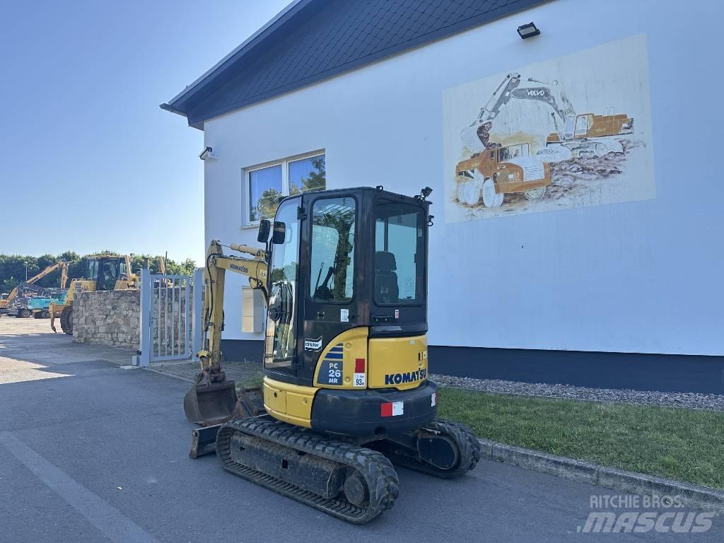 Komatsu PC 26 MR-3 Mini rýpadlá < 7t