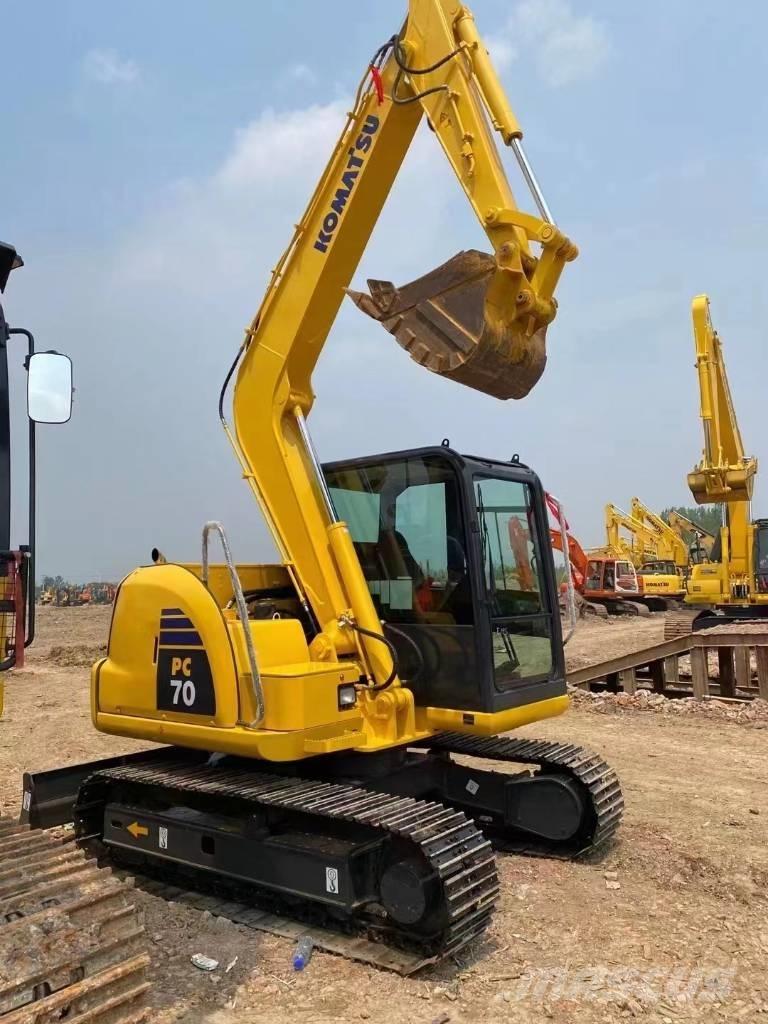Komatsu PC 70 Midi rýpadlá 7 t - 12 t