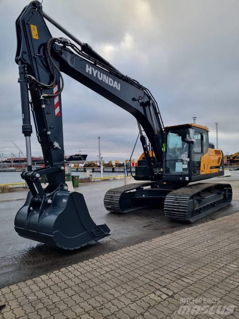 Hyundai HX210AL Pásové rýpadlá