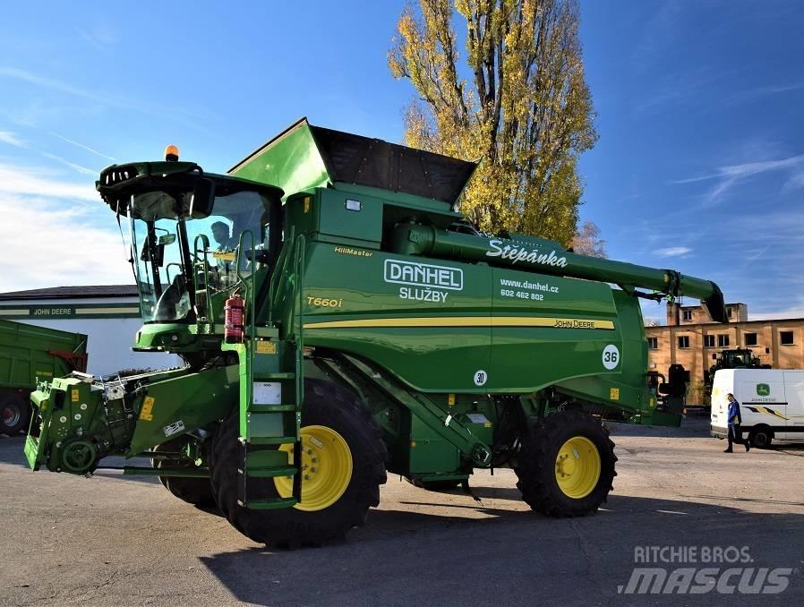 John Deere T 660 Kombinované zberacie stroje