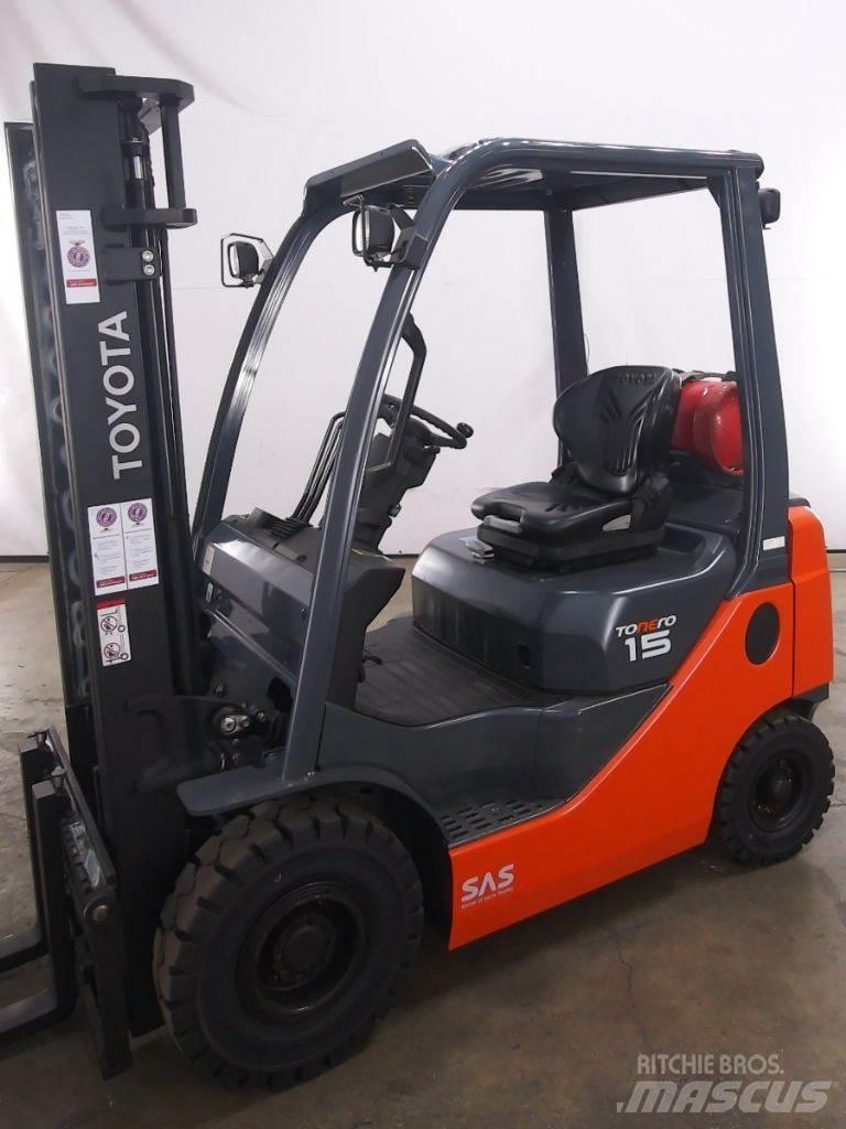 Toyota 02-8FGF15 LPG vozíky