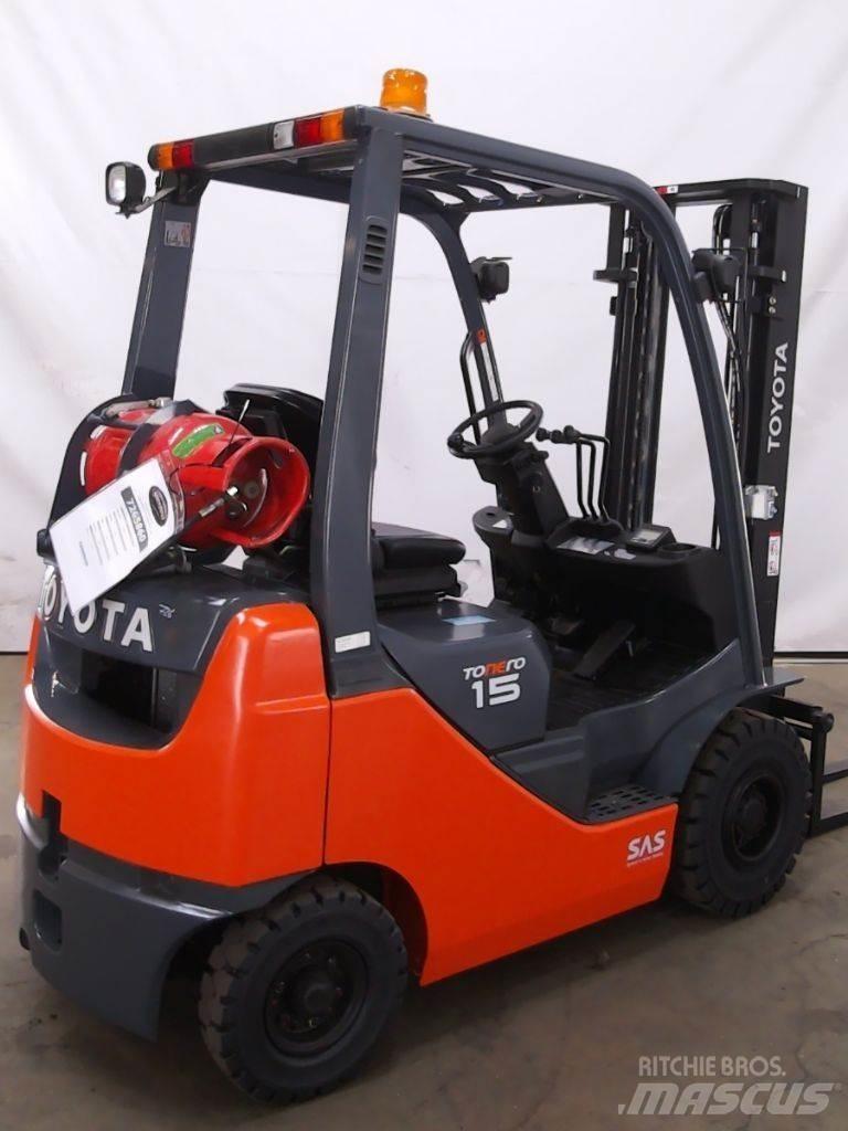 Toyota 02-8FGF15 LPG vozíky
