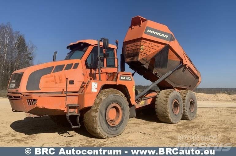 Doosan DA 40 Kĺbové nákladné autá
