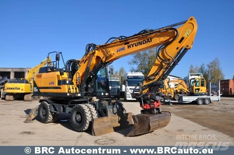 Hyundai HW160 Kolesové rýpadlá