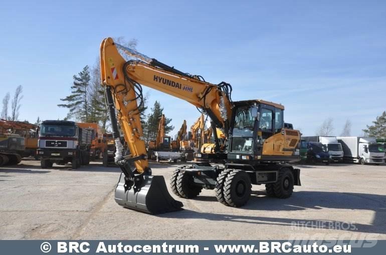 Hyundai HW180 Kolesové rýpadlá