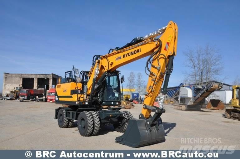 Hyundai HW180 Kolesové rýpadlá