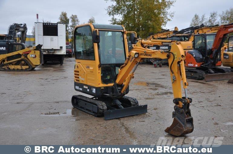 Hyundai R18-9AK Mini rýpadlá < 7t