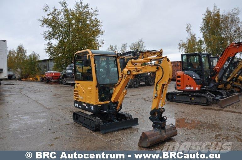 Hyundai R18-9AK Mini rýpadlá < 7t
