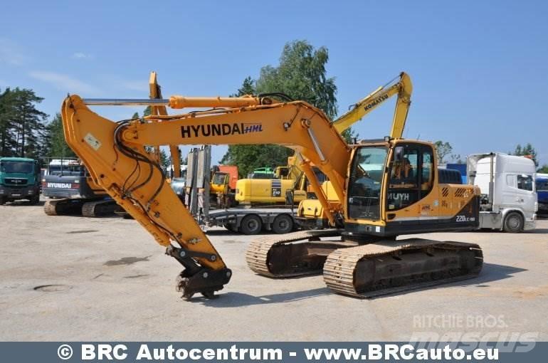 Hyundai R220LC-9A Pásové rýpadlá