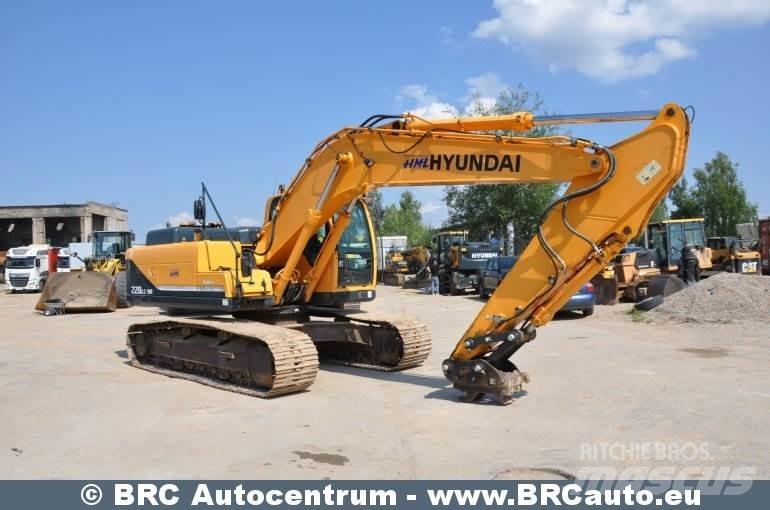 Hyundai R220LC-9A Pásové rýpadlá