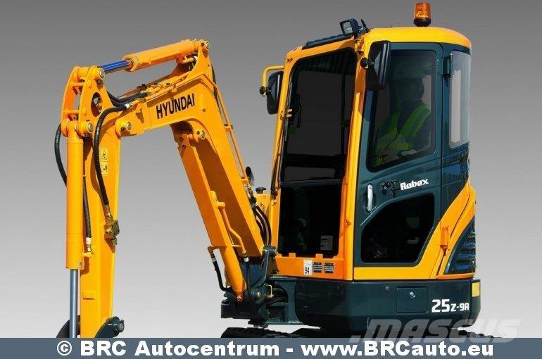Hyundai R25Z-9AK Mini rýpadlá < 7t