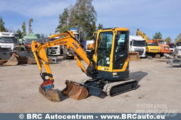 Hyundai R25Z-9AK Mini rýpadlá < 7t