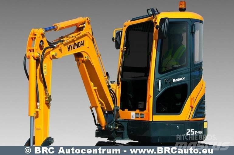 Hyundai R25Z-9AK Mini rýpadlá < 7t