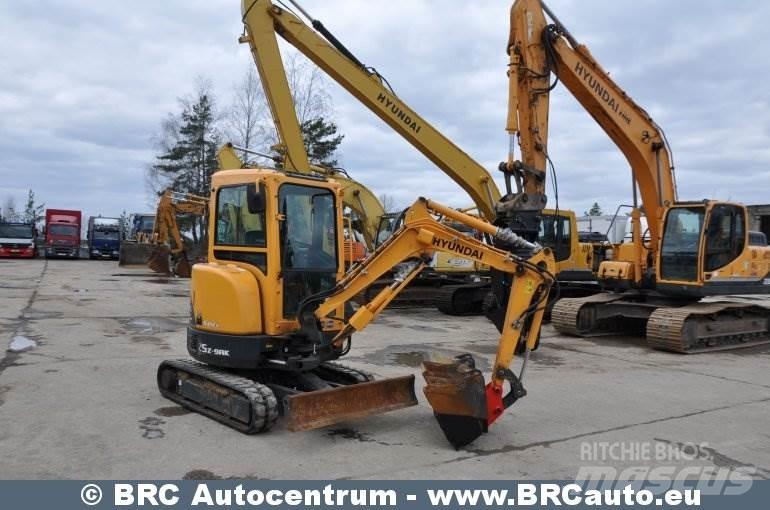Hyundai R25Z-9AK Mini rýpadlá < 7t
