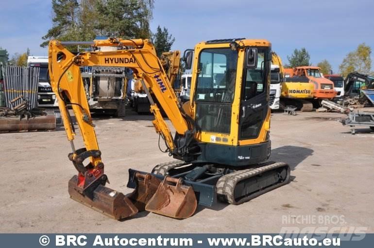 Hyundai R30Z-9AK Mini rýpadlá < 7t