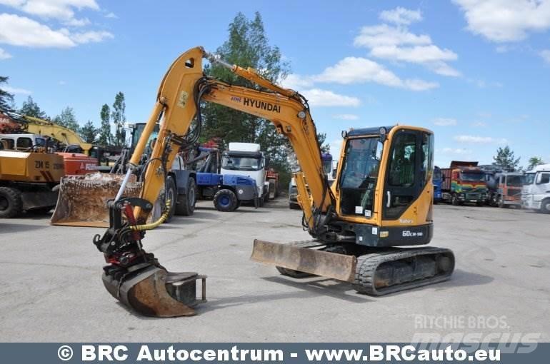 Hyundai R60CR-9A Mini rýpadlá < 7t