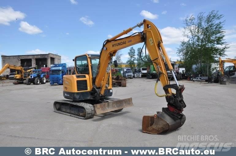 Hyundai R60CR-9A Mini rýpadlá < 7t