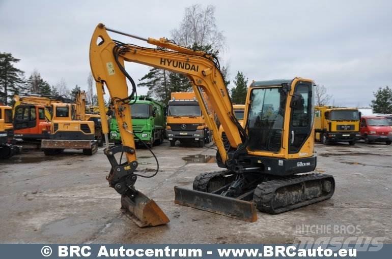 Hyundai R60CR-9A Pásové rýpadlá