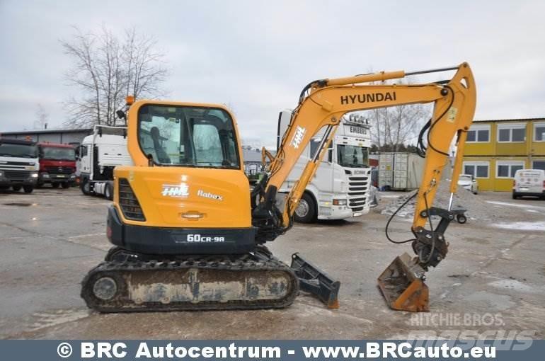 Hyundai R60CR-9A Pásové rýpadlá