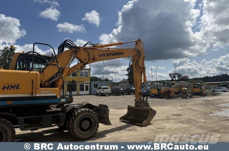Hyundai Robex Kolesové rýpadlá