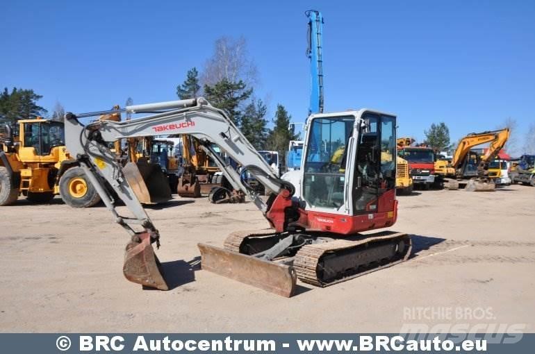 Takeuchi TB260 Pásové rýpadlá