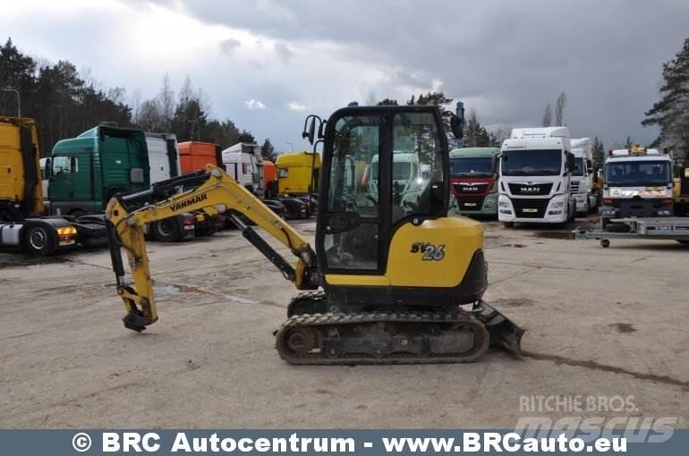Yanmar SV26 Mini rýpadlá < 7t