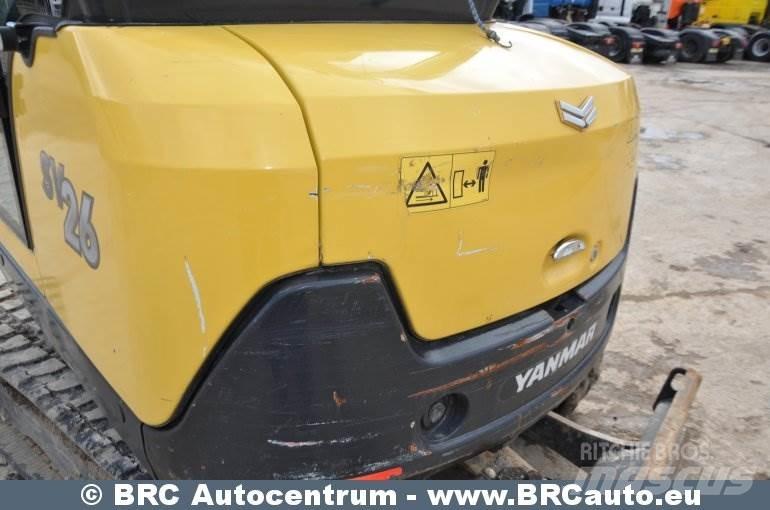 Yanmar SV26 Mini rýpadlá < 7t