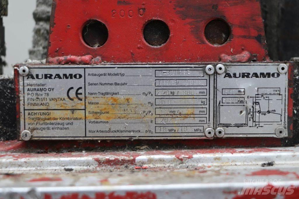 Auramo B-320PBE Čeľuste na balíky