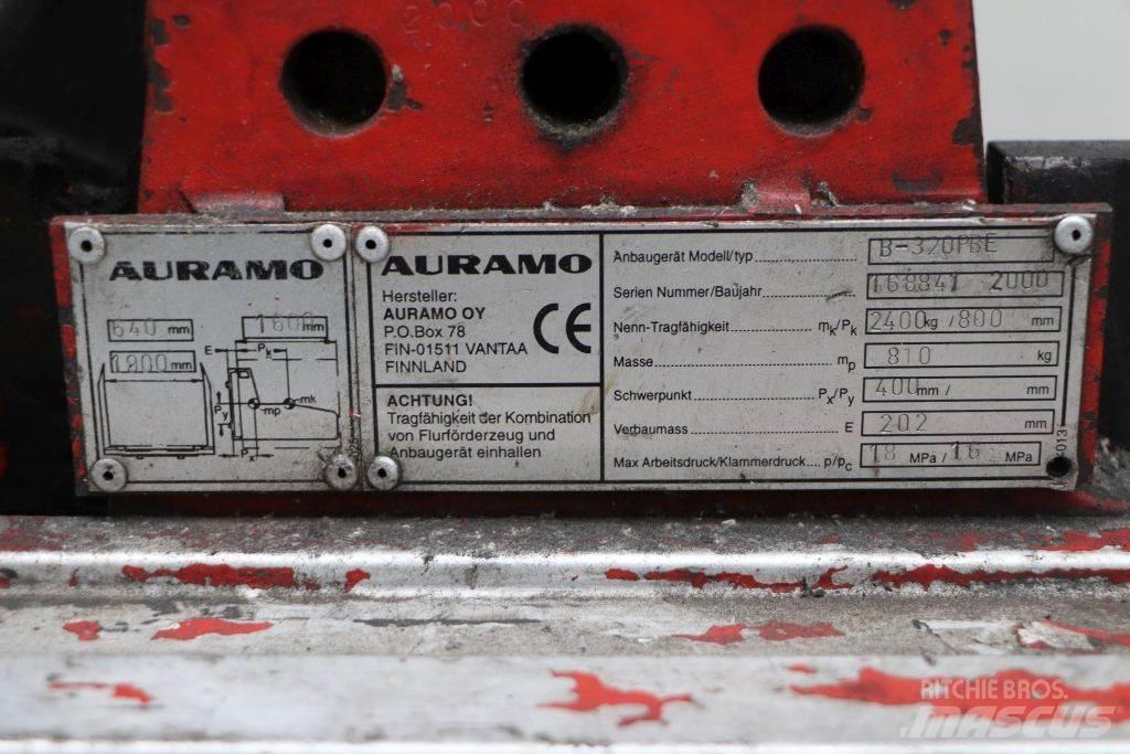 Auramo B-320PBE Čeľuste na balíky
