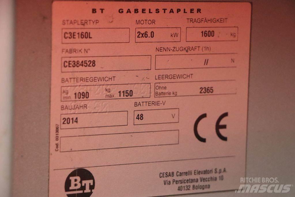 BT C3E160L Akumulátorové vozíky