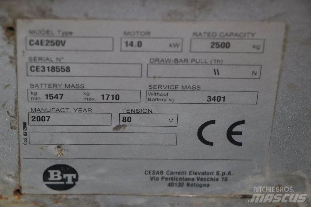 BT C4E250V Akumulátorové vozíky