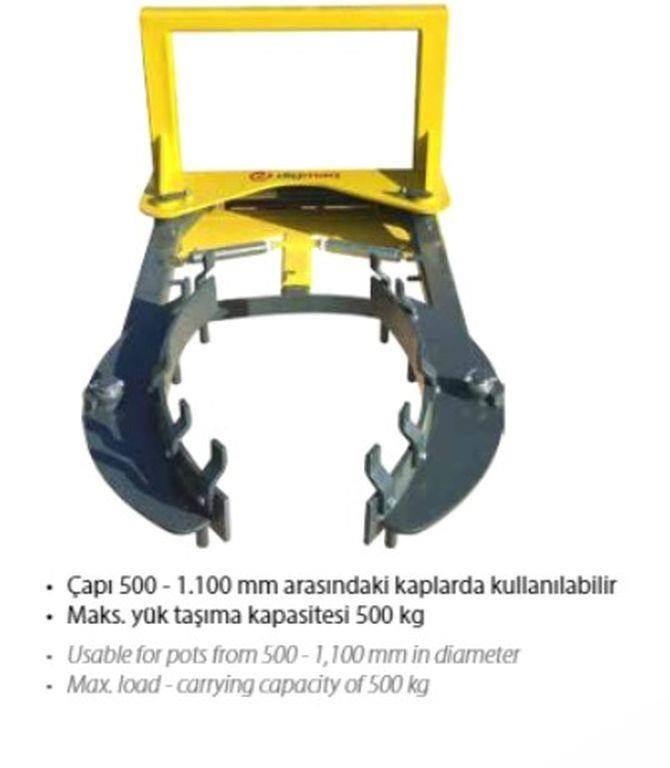  Digmaq Pot Gripper Manipulácia s materiálom - ostatné