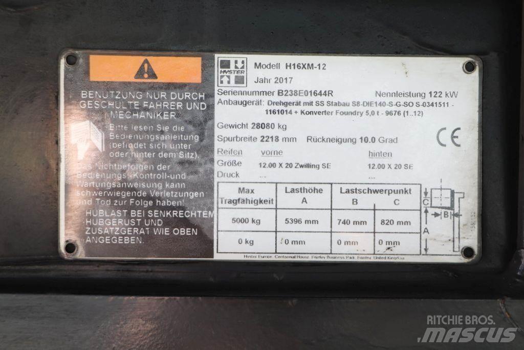 Hyster H16XM-12 Dieselové vozíky
