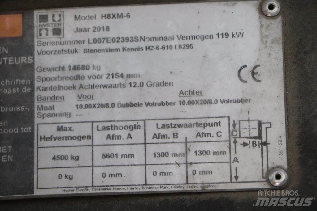 Hyster H8XM-6 Dieselové vozíky