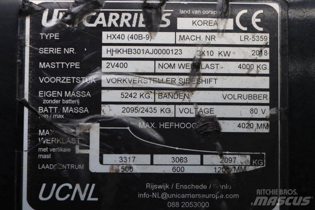 Hyundai 40B-9 Akumulátorové vozíky
