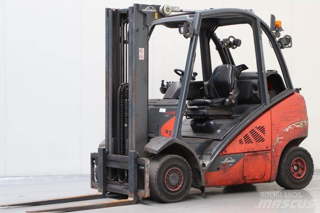 Linde H25T-02 LPG vozíky