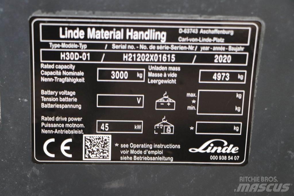 Linde H30D-01 Dieselové vozíky