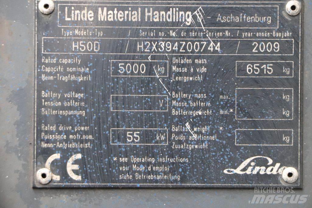 Linde H50D Dieselové vozíky