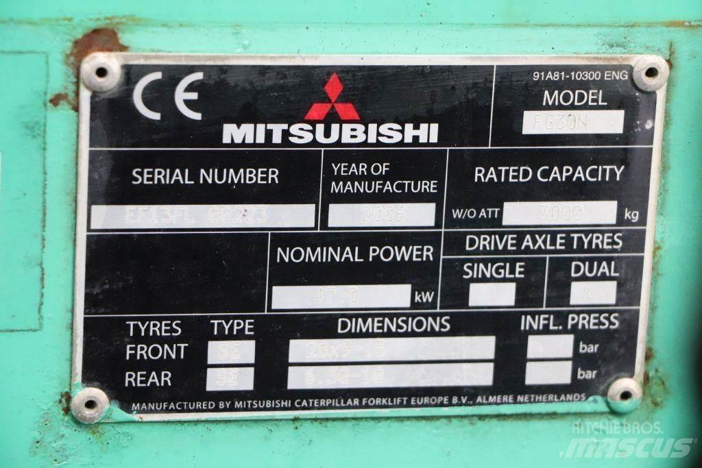 Mitsubishi FG30N LPG vozíky